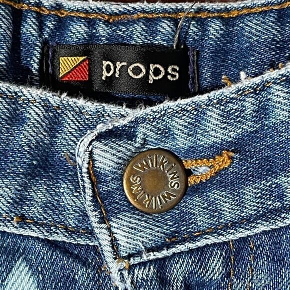 Vintage USA 80s Wilkins Props Cutoffs - Picture 3 of 9